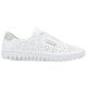 2. Rieker M2354-80 women's openwork white shoes