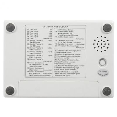 4. Smj JS-224A chess clock