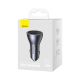 7. Baseus Golden Contactor Pro car charger USB-A + 2x USB-C 65W dark gray (CGJP010013)