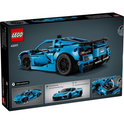 2. LEG 42217 Technic - Blue Chevrolet Corvette Stingray