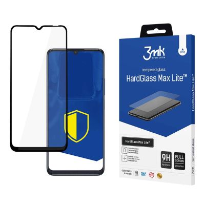 3mk HardGlass Max Lite Black tempered glass for TCL 505
