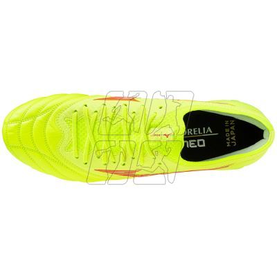 3. Mizuno Morelia Neo VI Beta Japan Mix MD M football shoes P1GA244045