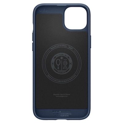 9. Spigen Mag Armor Case with MagSafe for iPhone 15 Plus - Blue