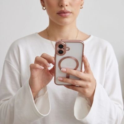 8. Tech-Protect MagFlex Case for iPhone 17 - Transparent Pink