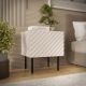 3. Bedside table 2 pcs LUCCA 47x40x52 cashmere