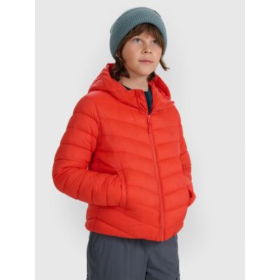 Boy's down jacket with synthetic filling 4F 4FJRAW25TDJAM0819-62S