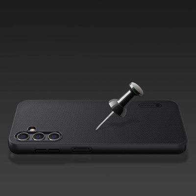 16. Nillkin Super Frosted Shield Case for Samsung Galaxy A14 5G / Galaxy A14 Phone Cover Black