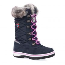 Trollkids Girls Holmenkollen Snow Boots for girls, navy blue (171-114)