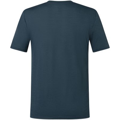 Men’s short-sleeve T-shirt SUPER.NATURAL M Landi Tee navy blue