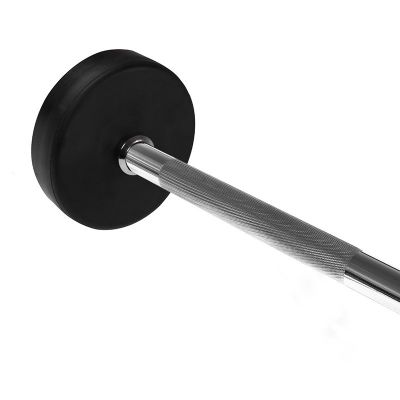 4. Rubber-coated fixed barbell/bar 25 kg HMS GSG25