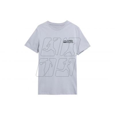 T-shirt 4F M 4FSS23TTSHM307 light gray