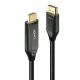 Lindy 40931 2m HDMI Type A (Standard) DisplayPort Cable Adapter Black