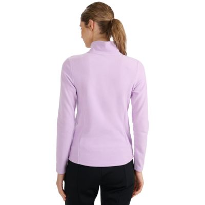 3. Women's fleece sweatshirt 4F F069 light purple 4FWAW25UFLEF069 52S