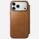 8. Nomad Modern Leather Folio Cell Phone Case 17.5 cm (6.9") Tan/Light Brown