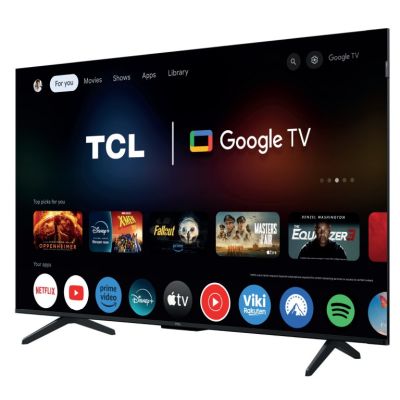 2. TCL 50P71K QLED 50" 4K Ultra HD Google TV Dolby Atmos DVB-T2 Aluminum TV