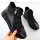 2. Rieker N1305-00 women's leather waterproof ankle boots, black