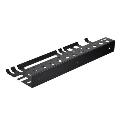 7. MACLEAN WALL ORGANIZER TOOL SHELF MACLEAN WALL ORGANIZER / TOOL SHELF, BLACK, DIMENSIONS 40X14.5X4.6CM, M