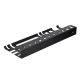 7. MACLEAN WALL ORGANIZER TOOL SHELF MACLEAN WALL ORGANIZER / TOOL SHELF, BLACK, DIMENSIONS 40X14.5X4.6CM, M