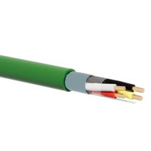 KNX / BUS EIB control cable, J-2Y(St)H 2x2x0.8, LSOH Dca, 500m, green ALANTEC