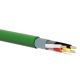 KNX / BUS EIB control cable, J-2Y(St)H 2x2x0.8, LSOH Dca, 500m, green ALANTEC