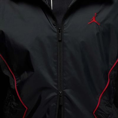 3. Men's Air Jordan Essentials Warm-Up Jacket Black - HF9333-011