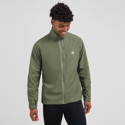 3. Rogelli CORE running jacket green S