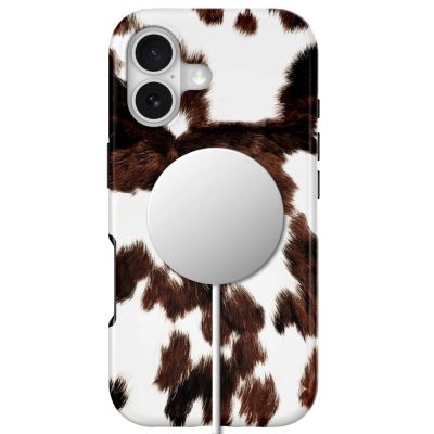 4. Tech-Protect Lamano MagSafe case for iPhone 17 - brown and white