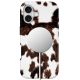 4. Tech-Protect Lamano MagSafe case for iPhone 17 - brown and white