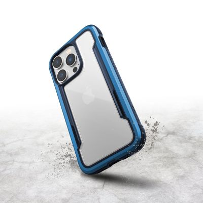 8. Raptic X-Doria Shield Case iPhone 14 Pro armored cover blue