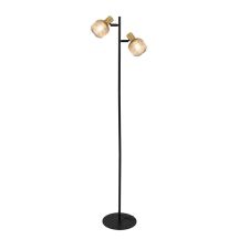 FLOOR LIGHT SHADOW 2XE14 BLACK/GOLD