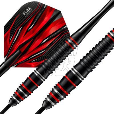 8. Harrows Fire High Grade Alloy Softip HS-TNK-000016036 Darts