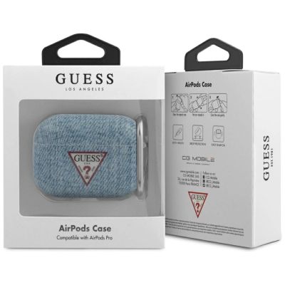 2. Guess GUACAPTPUJULLB AirPods Pro cover blue/light blue Jeans Collection
