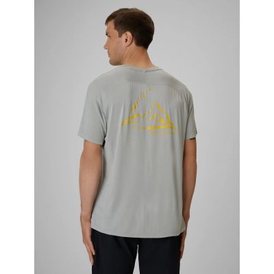 2. Men's regular quick-drying trekking T-shirt 4F 4FRSS26TFTSM2018-25S
