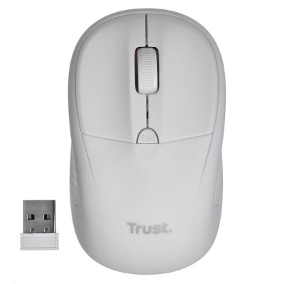 5. TRUST Primo Wireless Mouse matt white
