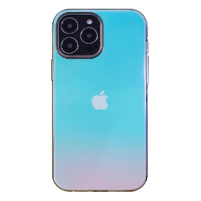 2. Aurora Case Case for iPhone 12 Neon Gel Blue Cover