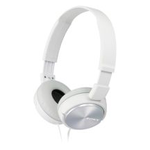 Sony MDR-ZX310APW On-Ear Headphones with Microphone (White)
