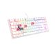 7. GENESIS THOR 303 TKL US WHITE RGB MECHANICAL GAMING KEYBOARD SILENT SWITCH HOT SWAP
