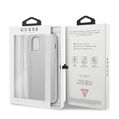 8. Guess GUHCP12L3D4GTR iPhone 12 Pro Max 6.7" transparent hardcase 4G 3D Pattern Collection