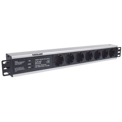 2. 19" 1.5U IEC60884 Intellinet Rackmount Power Strip (3m)