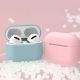 3. AirPods Pro Case Silicone Soft Earphone Cover Pink (Case C)