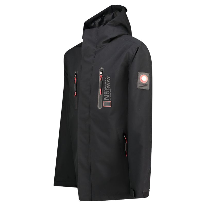 4. Men’s Mid-Season Jacket Geographical Norway AYOUBE BLACK DB MEN 009 (SZ2204H/GN-BLACK)