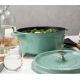 6. STAUB 40508-707-0 round cast iron pot - mint 6.7 ltr