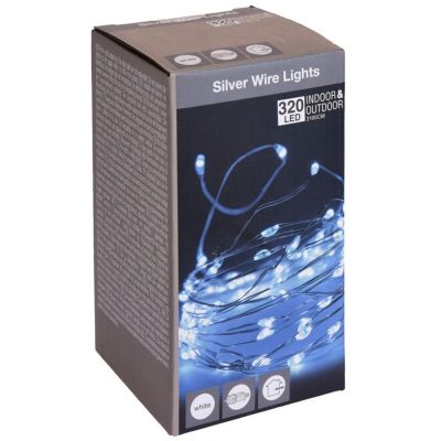 6. WIRE LAMPS GARLAND 320 LED COOL WHITE