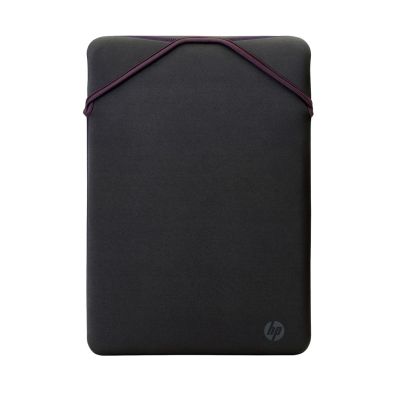 HP Reversible Protective Mauve Laptop Sleeve for 15.6" Notebook, Black and Purple 2F1W8AA