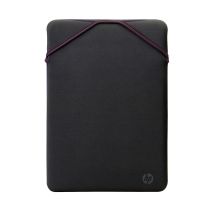 HP Reversible Protective Mauve Laptop Sleeve for 15.6" Notebook, Black and Purple 2F1W8AA