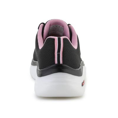 5. SKECHERS GO WALK HYPER BURST SPACE INSIGHT BLACK/PINK 124578-BKPK