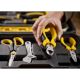 7. 28-piece tool set in a convenient carrying case