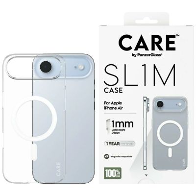 CARE by PanzerGlass SL1M MagSafe Case for iPhone Air - Transparent
