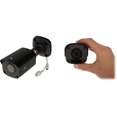 IP camera IPC2124LB-ADF28KM-H-BLACK - 3.7 Mpx 2.8 mm UNIVIEW