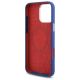 7. Mercedes Silicone Red Stripe MagSafe Case for iPhone 16 Pro Max - Navy Blue